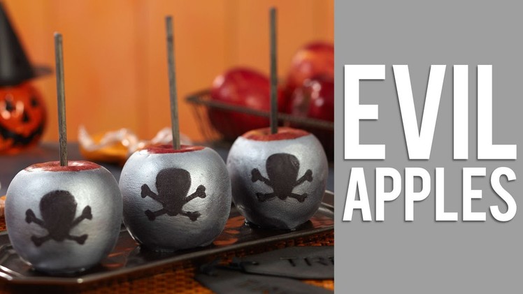 How to Make Evil Halloween Candy Apples