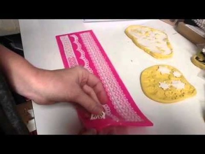 How To Make Gelatin Lace for Cake Decorating