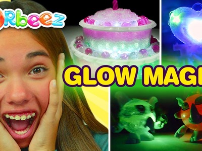 How to Make GLOW MAGIC Orbeez! Sweet Treats & Crushkins! | Official Orbeez