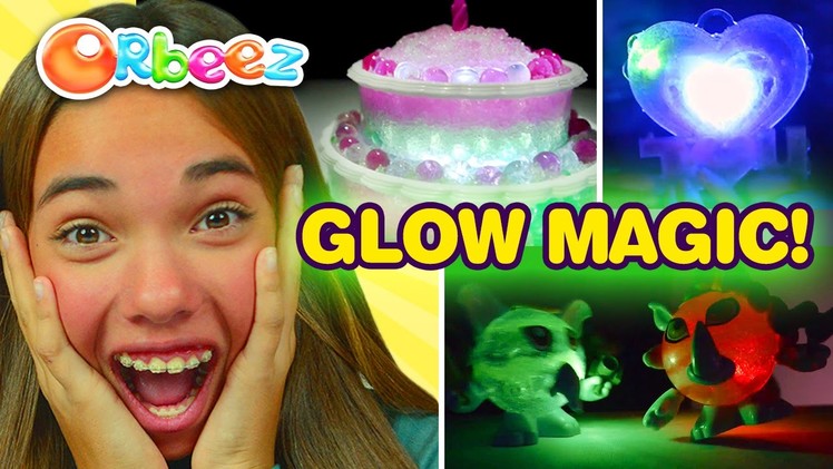How to Make GLOW MAGIC Orbeez! Sweet Treats & Crushkins! | Official Orbeez