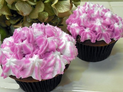 How to Make Hydrangea Flower Cupcakes