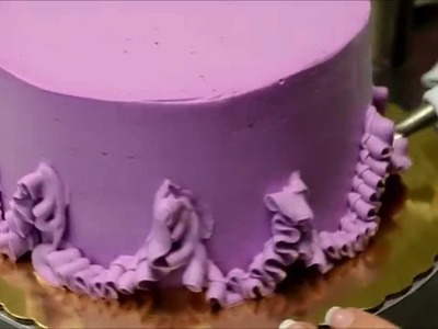How to make Purple Icing birthday cake