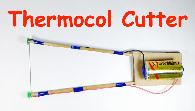 HOW TO MAKE THERMOCOL CUTTER AT HOME