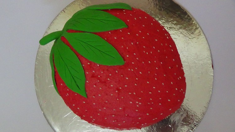 How to make yummy strawberry cake