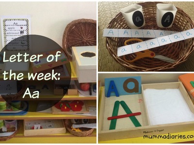 How to teach alphabets to children? (Letter of the week collab) - Aa