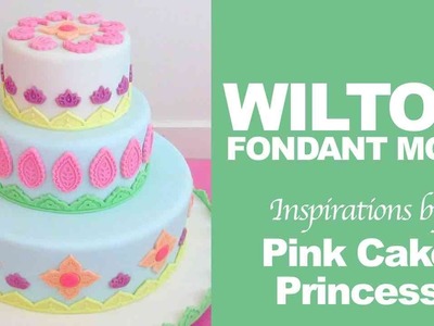 How to Use Wilton Silicone Mold Global to Decorate Cakes by Pink Cake Princess