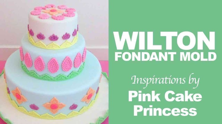 How to Use Wilton Silicone Mold Global to Decorate Cakes by Pink Cake Princess