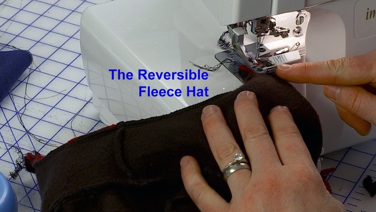 J Stern Designs l How to Make a Reversible Fleece Hat