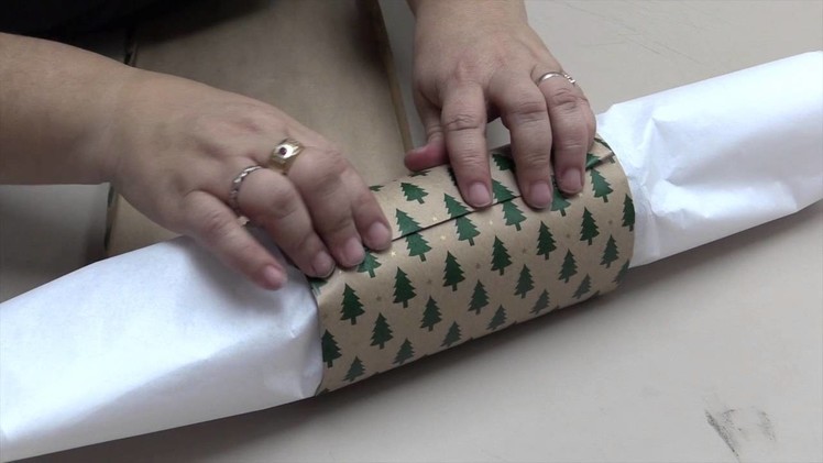 Learn how to wrap rounder objects for holiday gifts
