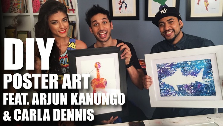 Mad Stuff With Rob - How To Do Poster Art Feat. Arjun Kanungo & Carla Dennis