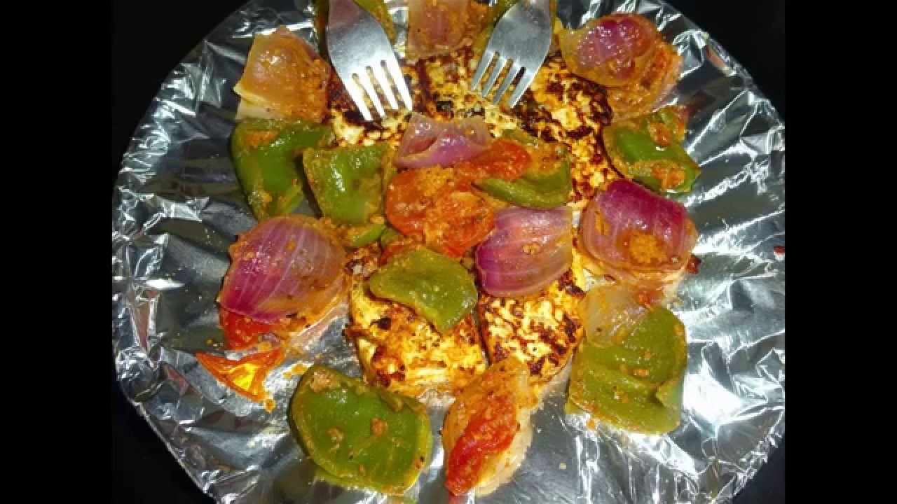PANEER TIKKA ON TAWA RECIPE.HOW TO MAKE PANEER TIKKA.VEGETARIAN STARTER RECIPE