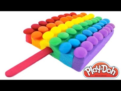 Play Doh How To Make a Giant Play Doh Popsicle RainbowLearning