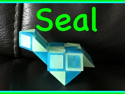 Smiggle Snake Puzzle Or Rubik's Twist Tutorial: How To Make A Seal Shape Step By Step