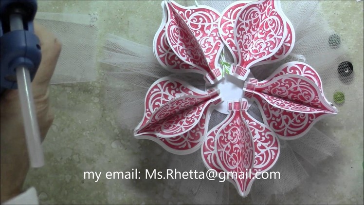 Stampin Up 3D Ornament Keepsakes Process. How to Video, Christmas 2015 project series