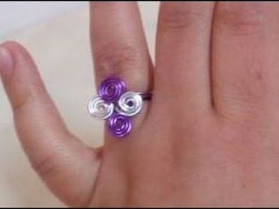 Wire Wrapped Jewelry Making - How to Make Wire Wrapped Ring + Tutorial .