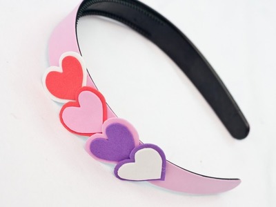 Create a Fashionable Valentine Headband - DIY Style - Guidecentral