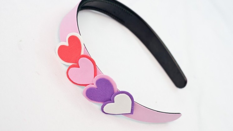 Create a Fashionable Valentine Headband - DIY Style - Guidecentral