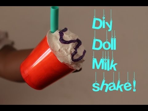 DIY American Girl Doll Milkshake