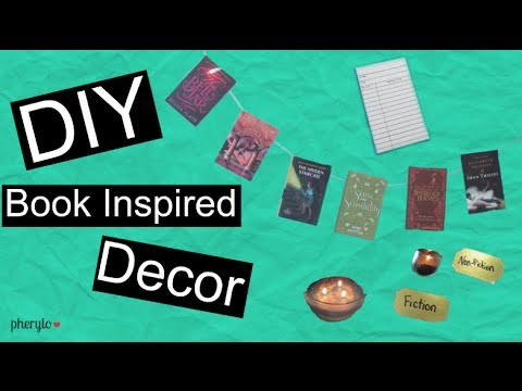 DIY Book Inspired Decor