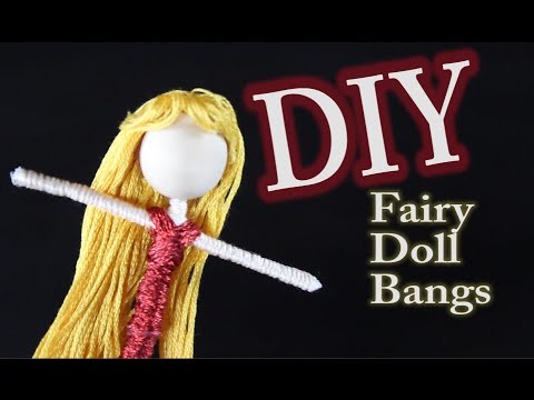 DIY Fairy Doll Bangs Hairstyle