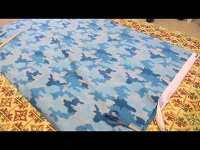 DIY Fleece Blanket