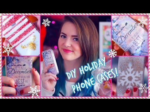 DIY: Holiday Phone Cases!