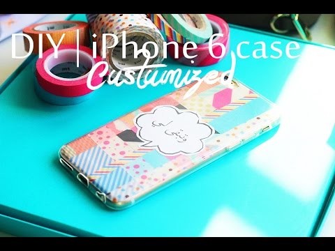 DIY | iPhone 6 case with washi tape