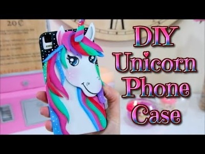 DIY | Kawaii Unicorn Phone Case Tutorial - Cover - cases - easy Crafts - Isa ❤️