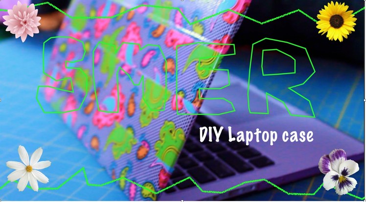 DIY laptop case