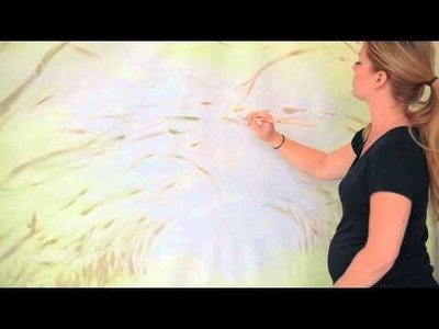 DIY Painting a spring photography background with Heidi Hope
