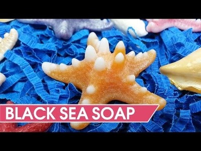 DIY Soap "Black Sea" - How to make custom silicone mold