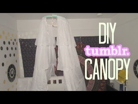 DIY Tumblr Bed Canopy. Jordyn Loven