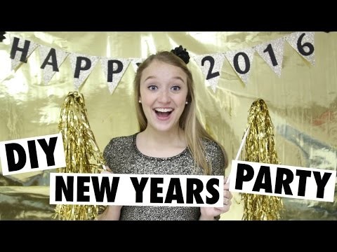 Easy DIY New Years Eve Party + Outfit Ideas!