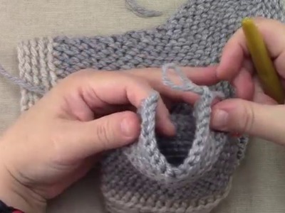 2.3 Making Warm Sock National Bosnian Crochet Style Tutorial Part 2