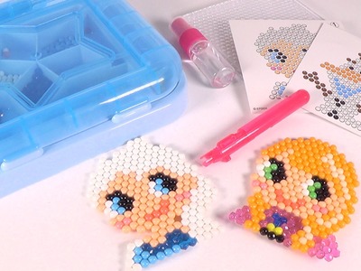 Aquabeads Disney Frozen Playset - DIY How To Make Elsa, Anna, Olaf Beads-  Toy Unboxing & Review