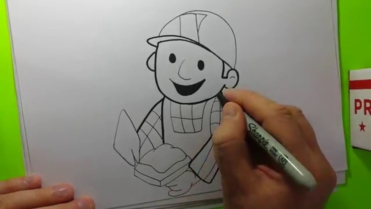 Bob The Builder How to Draw Series Learn to draw Bob The Builder