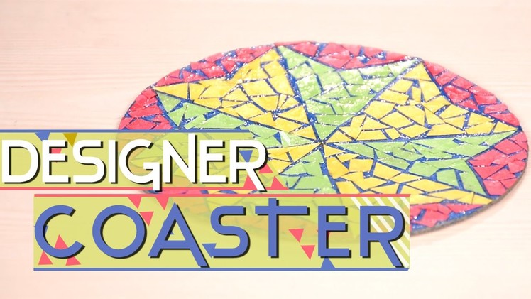 Coaster Making: How To Make A Decorative Tea Coaster. Watch this educative video and Learn.