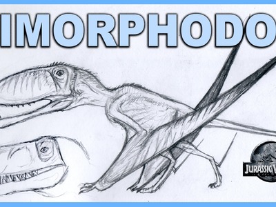 Dimorphodon Jurassic World vs REAL Dimorphodon How To REALLY Draw Dimorphodon