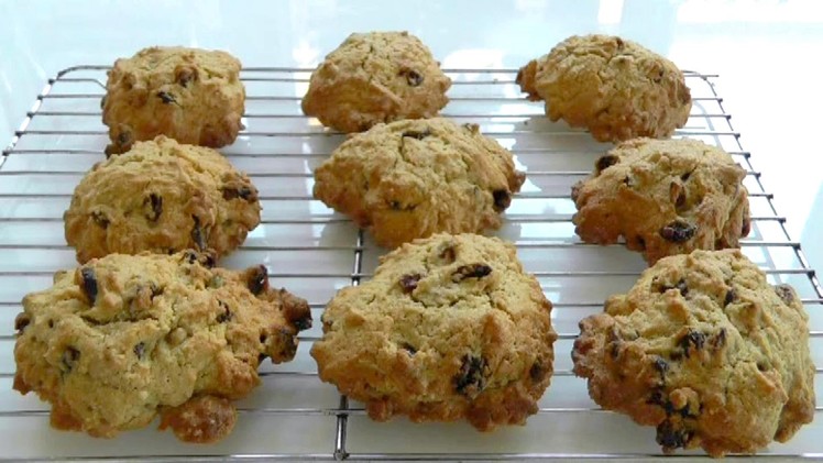 Go bake Rock Cakes today! How to make easy recipe