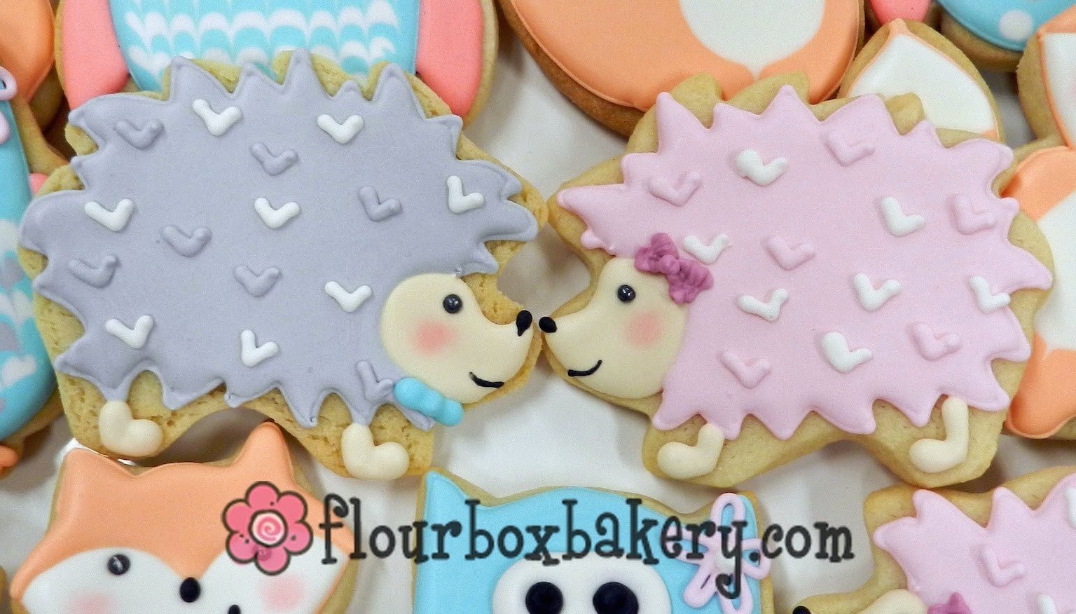 How to Decorate a Hedgehog Cookie