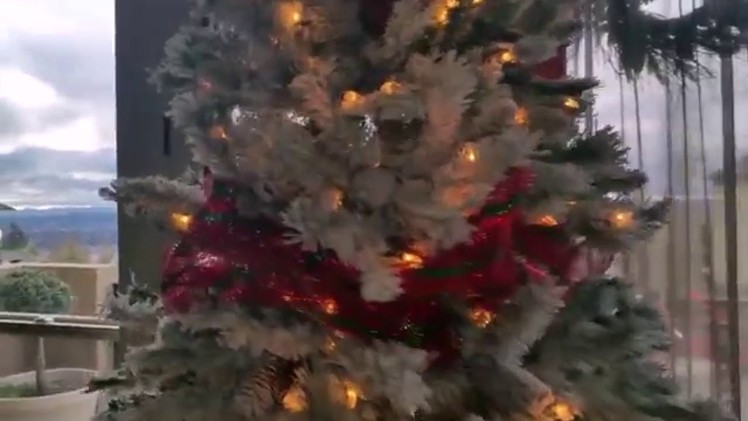 How to Decorate Christmas Tree! | Decoración de árboles de Navidad