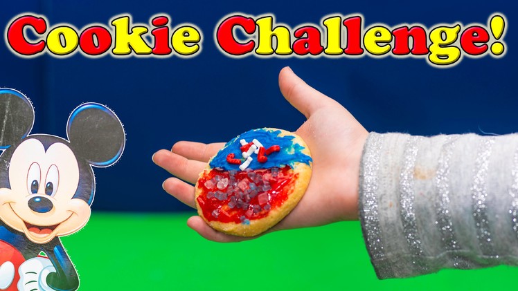 HOW TO DECORATE COOKIES Challenge Paw Patrol + Mickey Mouse Video Yummy Cookie Challenge