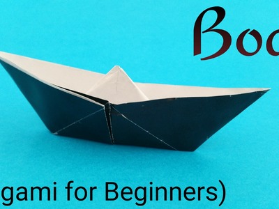 How to do a simple and easy Paper 'Traditional Classic Boat 