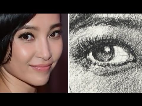 How to Draw a Pretty Face with Pencil - Li Bing Bing