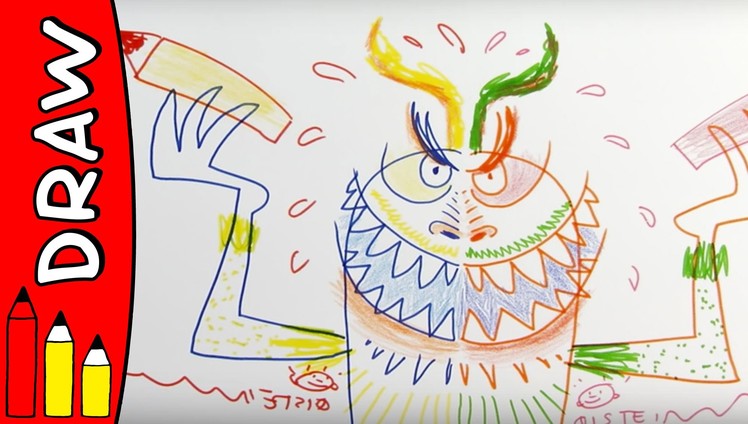 How To Draw A Troll | Art Ideas For Kids | Øistein Kristiansen