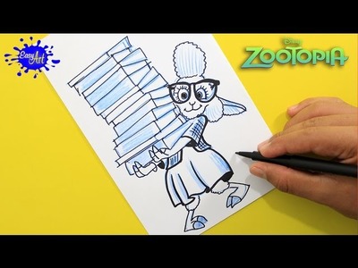 How to draw Bellwether zootopia l Como dibujar a Bellwether  zootopia l  DRAWING ZOOTOPIA