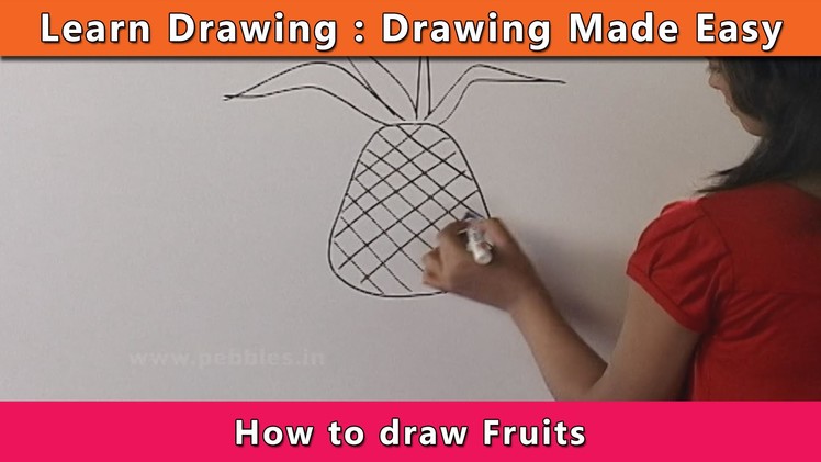 How to draw Fruits | Learn Drawing For Kids | Learn Drawing Step By Step For Children