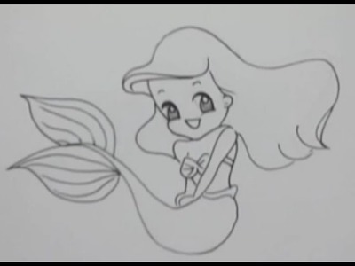 How to Draw Princess Ariel | How to Draw Princess Ariel  + Easy Drawing .