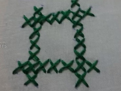 How To Embroidery Cross Stitch  designs by Amma Arts