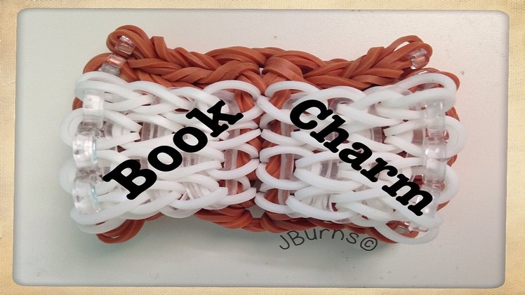 How to Loom: Book charm (hook only)